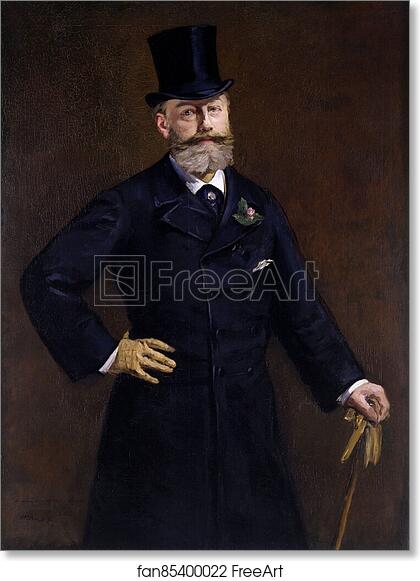 Free art print of Antonin Proust by Édouard Manet