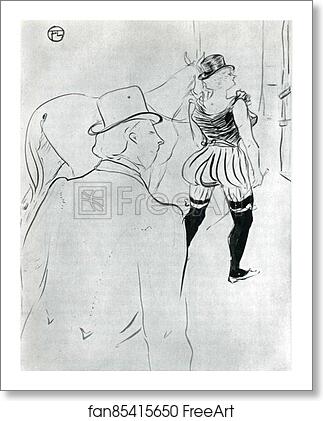 Free art print of In the Wings at the Folies-Bergère by Henri De Toulouse-Lautrec Free art print of In the Wings at the Folies-Bergère by Henri De Toulouse-Lautrec