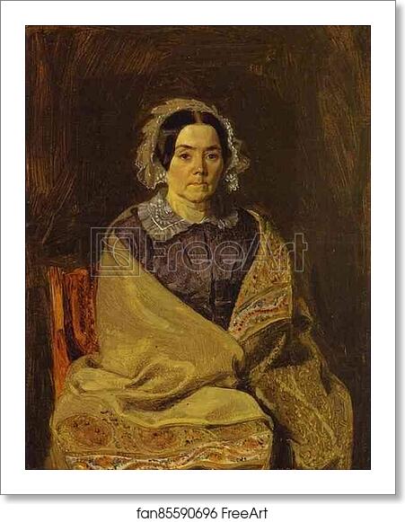 Free art print of Portrait of N. P. Chernyshova by Pavel Fedotov Free art print of Portrait of N. P. Chernyshova by Pavel Fedotov