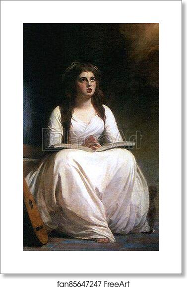 Free art print of Lady Hamilton as St. Cecilia by George Romney Free art print of Lady Hamilton as St. Cecilia by George Romney