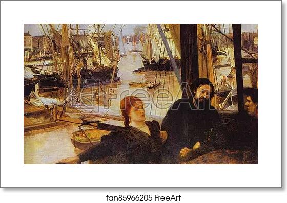 Free art print of Wapping by James Abbott Mcneill Whistler Free art print of Wapping by James Abbott Mcneill Whistler