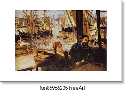Free art print of Wapping by James Abbott Mcneill Whistler