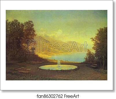 Free art print of Eriklik: The Fountain by Feodor Vasilyev