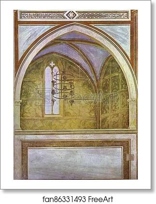 Free art print of The "coretti" (the "Secret Chapels") by Giotto