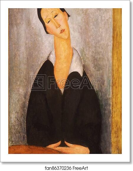 Free art print of Portrait of a Polish Woman by Amedeo Modigliani Free art print of Portrait of a Polish Woman by Amedeo Modigliani