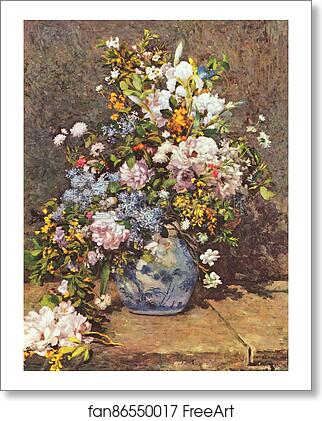 Free art print of Spring Bouquet by Pierre-Auguste Renoir Free art print of Spring Bouquet by Pierre-Auguste Renoir