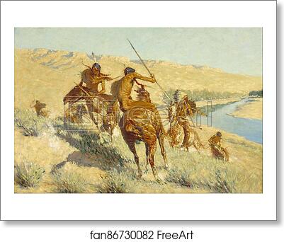 Free art print of Episode of the Buffalo Gun by Frederic Remington Free art print of Episode of the Buffalo Gun by Frederic Remington