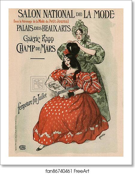 Free art print of Salon de la Mode by Auguste Roedel Free art print of Salon de la Mode by Auguste Roedel