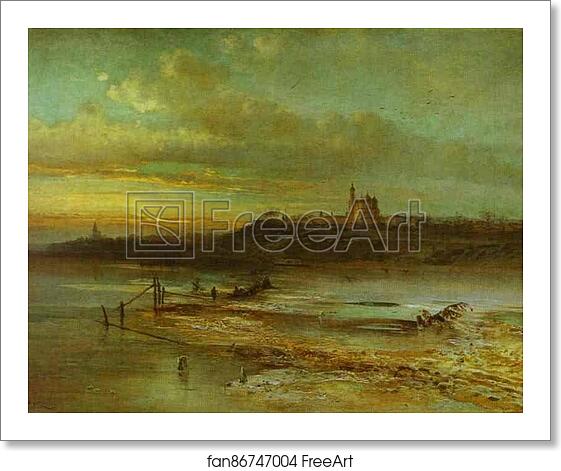 Free art print of Spring Thaw. Yaroslavl by Alexey Savrasov Free art print of Spring Thaw. Yaroslavl by Alexey Savrasov