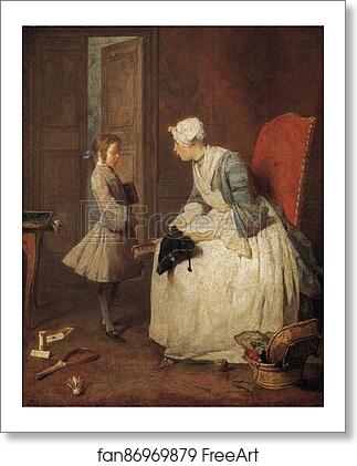 Free art print of The Governess by Jean-Baptiste-Simeon Chardin Free art print of The Governess by Jean-Baptiste-Simeon Chardin