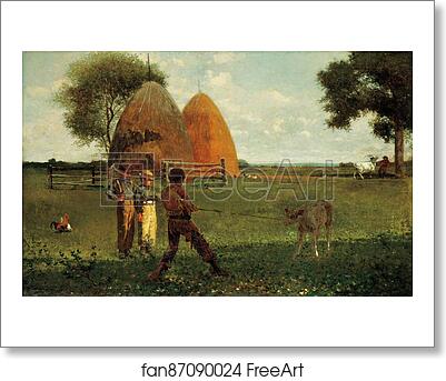 Free art print of Weaning the Calf by Winslow Homer Free art print of Weaning the Calf by Winslow Homer