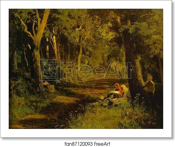 Free art print of Forest Road by Feodor Vasilyev Free art print of Forest Road by Feodor Vasilyev