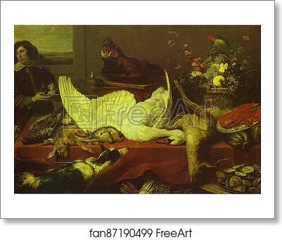 Free art print of Still Life with a Swan by Frans Snyders