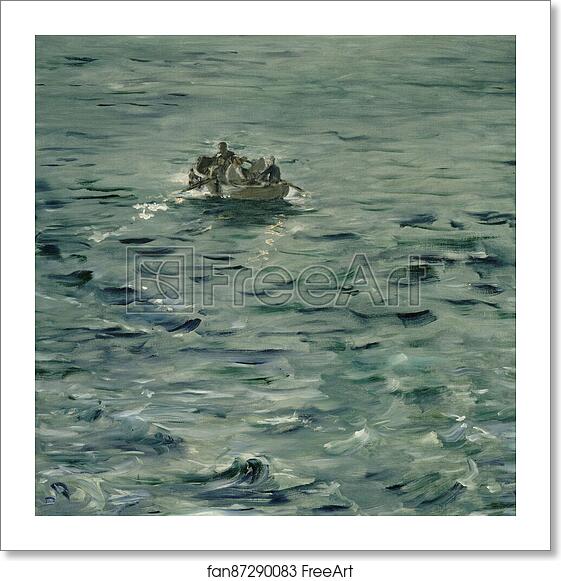 Free art print of Rochefort's Escape by Édouard Manet Free art print of Rochefort's Escape by Édouard Manet
