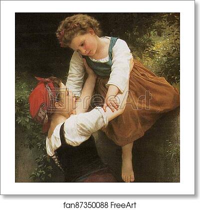 Free art print of Little Marauders. Detail by William-Adolphe Bouguereau