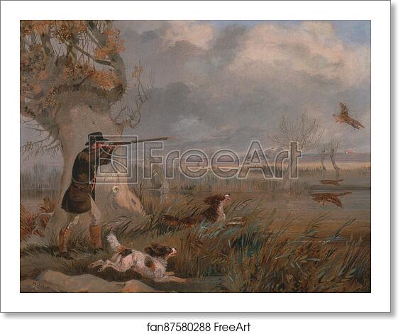 Free art print of Duck Shooting by Henry Thomas Alken