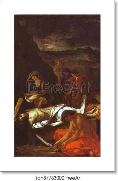 Free art print of The Entombment of Christ by Eugène Delacroix Free art print of The Entombment of Christ by Eugène Delacroix