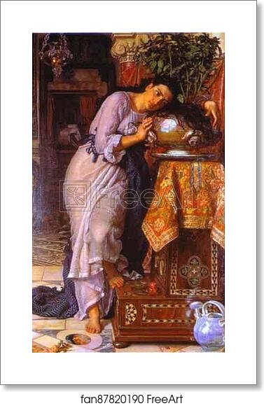 Free art print of Isabella and the Pot of Basil by William Holman Hunt Free art print of Isabella and the Pot of Basil by William Holman Hunt