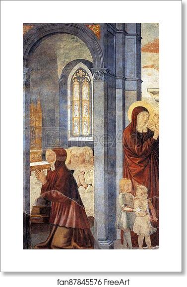 Free art print of St. Augustine Leaving His Mother by Benozzo Gozzoli Free art print of St. Augustine Leaving His Mother by Benozzo Gozzoli