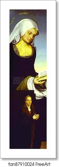 Free art print of St. Elizabeth with the Patron, Duke of Saxony by Lucas Cranach The Elder Free art print of St. Elizabeth with the Patron, Duke of Saxony by Lucas Cranach The Elder