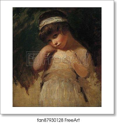 Free art print of The Shy Child by George Romney