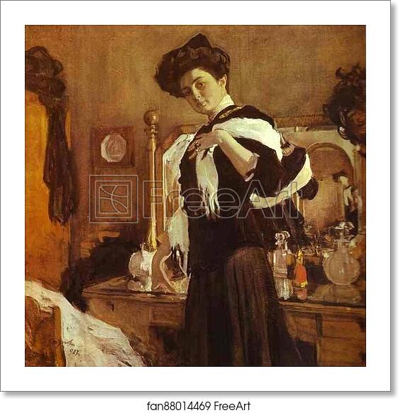 Free art print of Portrait of Henrietta Girshman by Valentin Serov Free art print of Portrait of Henrietta Girshman by Valentin Serov