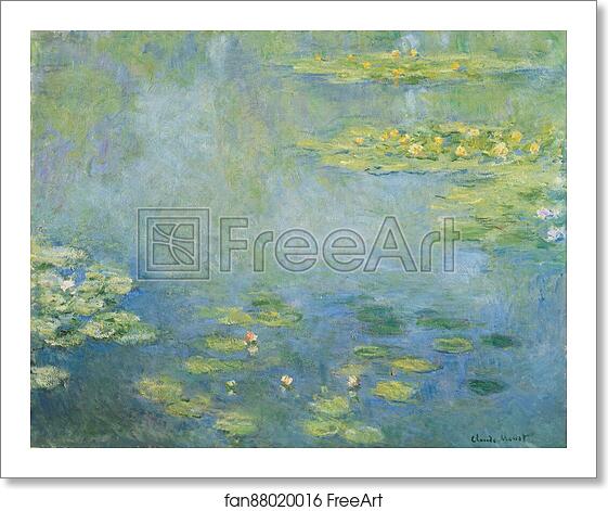 Free art print of Waterlilies by Claude Monet Free art print of Waterlilies by Claude Monet