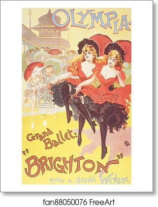 Free art print of Le Théâtre Olympia, "Grand ballet Brighton". by Jean De Paleologu Free art print of Le Théâtre Olympia, "Grand ballet Brighton". by Jean De Paleologu