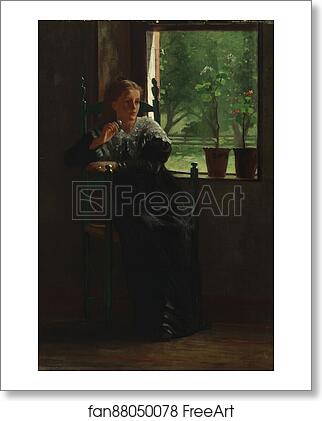 Free art print of At the Window by Winslow Homer Free art print of At the Window by Winslow Homer
