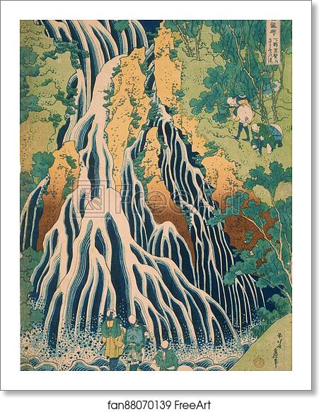 Free art print of Pilgrims at Kirifuri Waterfall on Mount Kurokami in Shimotsuke Province by Katsushika Hokusai Free art print of Pilgrims at Kirifuri Waterfall on Mount Kurokami in Shimotsuke Province by Katsushika Hokusai