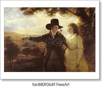 Free art print of Portrait of Sir John and Lady Clerk of Penicuik by Sir Henry Raeburn Free art print of Portrait of Sir John and Lady Clerk of Penicuik by Sir Henry Raeburn