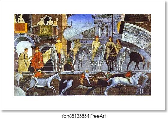 Free art print of Horse Race by Francesco Del Cossa Free art print of Horse Race by Francesco Del Cossa
