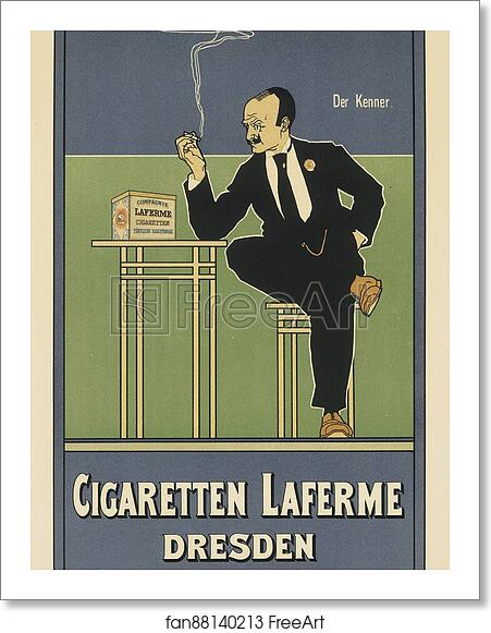 Free art print of Cigarettes Laferme by Fritz Rehm Free art print of Cigarettes Laferme by Fritz Rehm