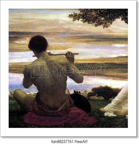 Free art print of Idyll. Detail by Frederick Leighton Free art print of Idyll. Detail by Frederick Leighton