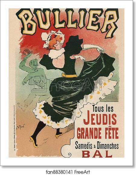 Free art print of Le "Bal Bullier". by Georges Meunier