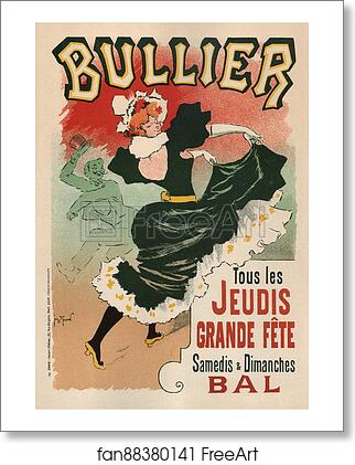 Free art print of Le "Bal Bullier". by Georges Meunier Free art print of Le "Bal Bullier". by Georges Meunier