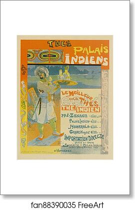 Free art print of Les "Thés du Palais Indien". by Georges De Feure Free art print of Les "Thés du Palais Indien". by Georges De Feure