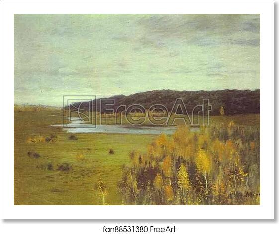 Free art print of Valley of the River. Autumn by Isaac Levitan Free art print of Valley of the River. Autumn by Isaac Levitan