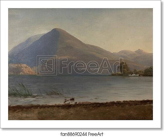 Free art print of On the Hudson by Albert Bierstadt