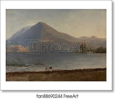 Free art print of On the Hudson by Albert Bierstadt Free art print of On the Hudson by Albert Bierstadt