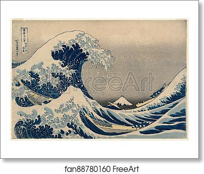 Free art print of Under the Wave off Kanagawa (Kanagawa-oki nami-ura), also known as the Great Wave, from the series Thirty-six Views of Mount Fuji (Fugaku sanjūrokkei) by Katsushika Hokusai Free art print of Under the Wave off Kanagawa (Kanagawa-oki nami-ura), also known as the Great Wave, from the series Thirty-six Views of Mount Fuji (Fugaku sanjūrokkei) by Katsushika Hokusai