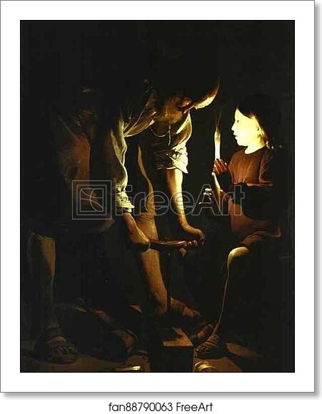 Free art print of St. Joseph, the Carpenter by Georges De La Tour Free art print of St. Joseph, the Carpenter by Georges De La Tour