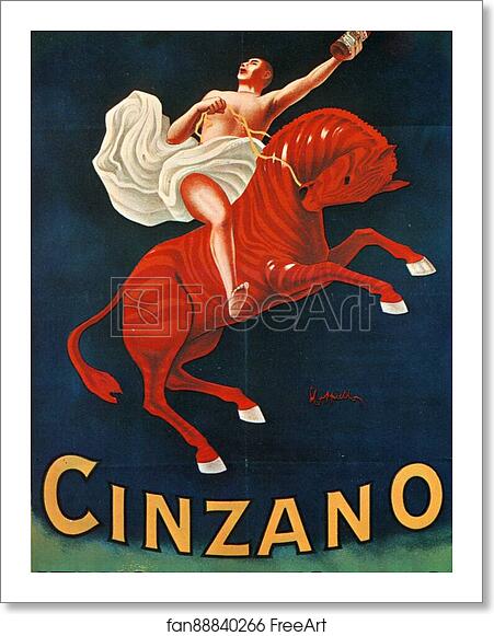 Free art print of Cinzano Vermouth Torino by Leonetto Cappiello Free art print of Cinzano Vermouth Torino by Leonetto Cappiello