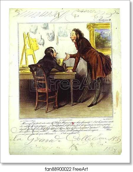 Free art print of Mr. Daumier, Your Series... Is... Charming by Honoré Daumier Free art print of Mr. Daumier, Your Series... Is... Charming by Honoré Daumier
