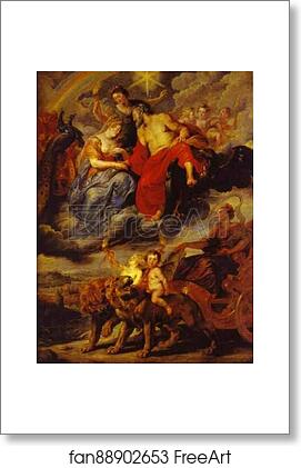 Free art print of The Meeting at Lyons by Peter Paul Rubens