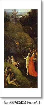 Free art print of Terrestrial Paradise by Hieronymus Bosch