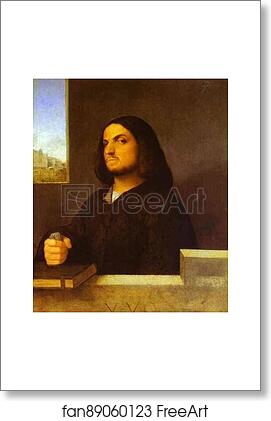 Free art print of Portrait of a Venetian Gentleman by Giorgione