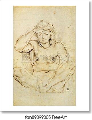 Free art print of Vertumnus and Pomona by Jacopo Carrucci, Known As Pontormo