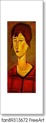 Free art print of Marcelle by Amedeo Modigliani