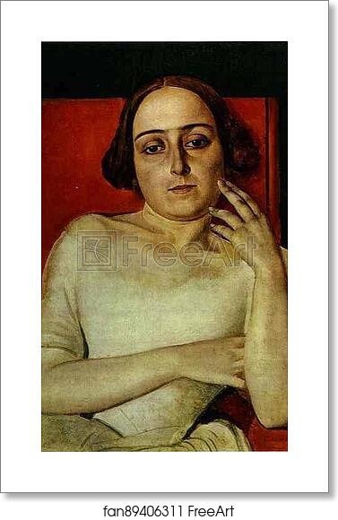 Free art print of Portrait of Vittoria Marini by Alexander Ivanov